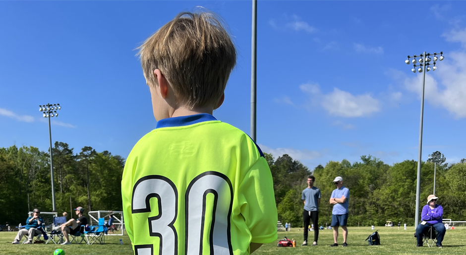 A beautiful day for soccer